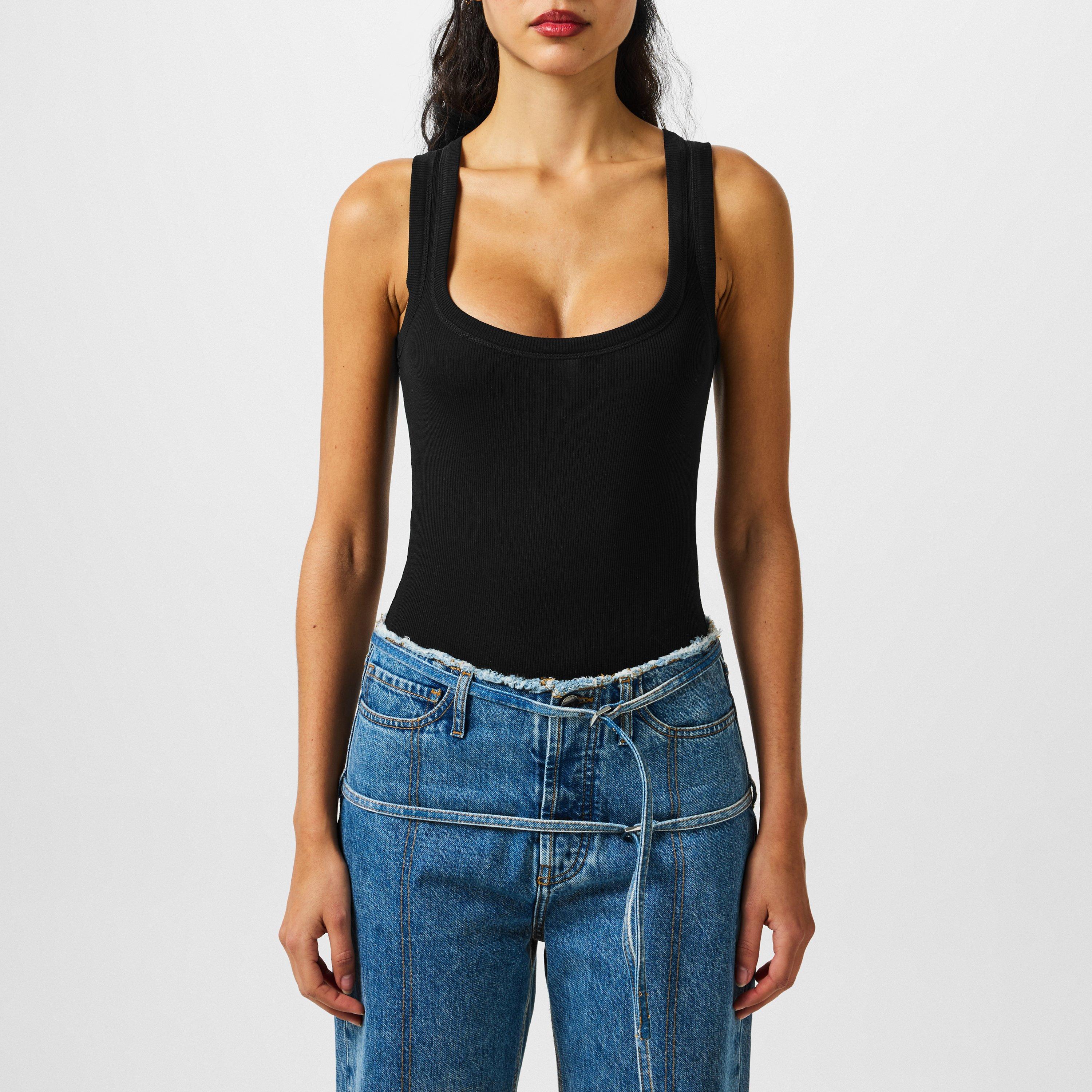 Les Gros Grain Tailored Textured Bodysuit
