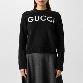 Women's Logo Wool Jumper