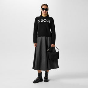 Women's Logo Wool Jumper