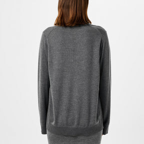 Extra Fine Wool Polo Top