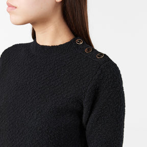Women's Plain Wool Crew Sweater
