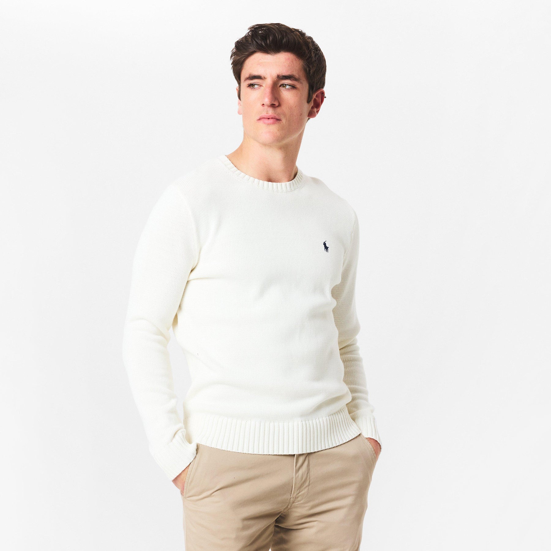 Crew Neck Knit Sweater