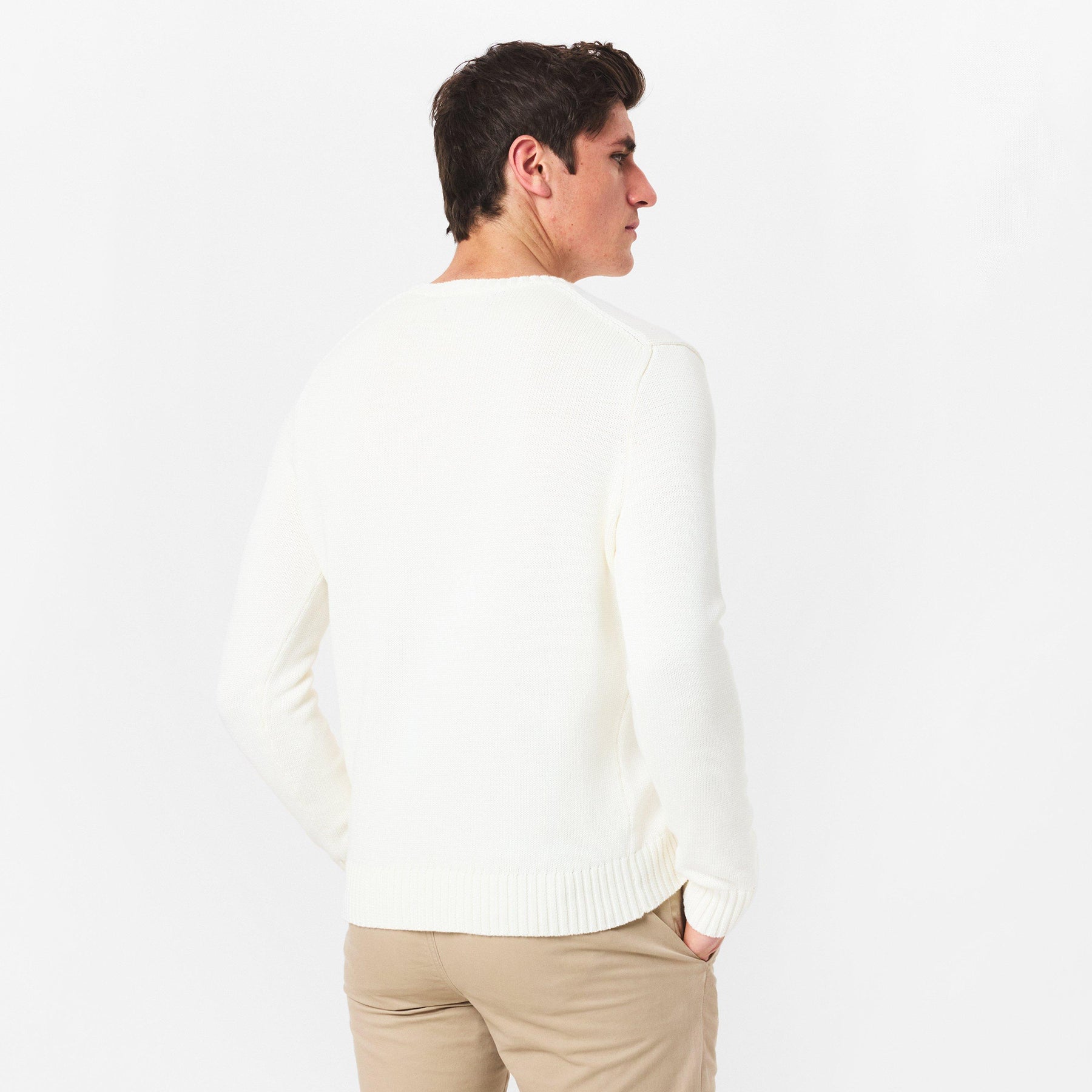 Crew Neck Knit Sweater