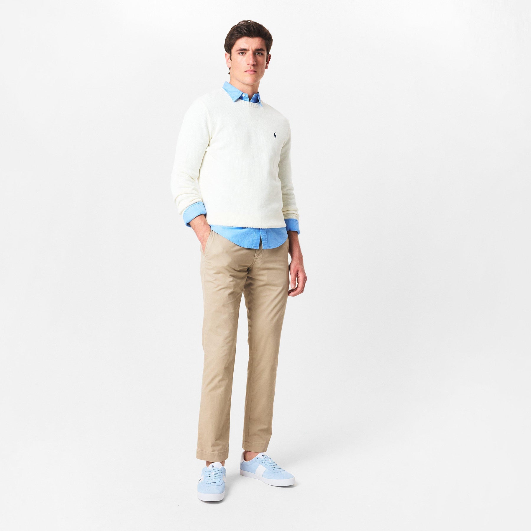 Crew Neck Knit Sweater