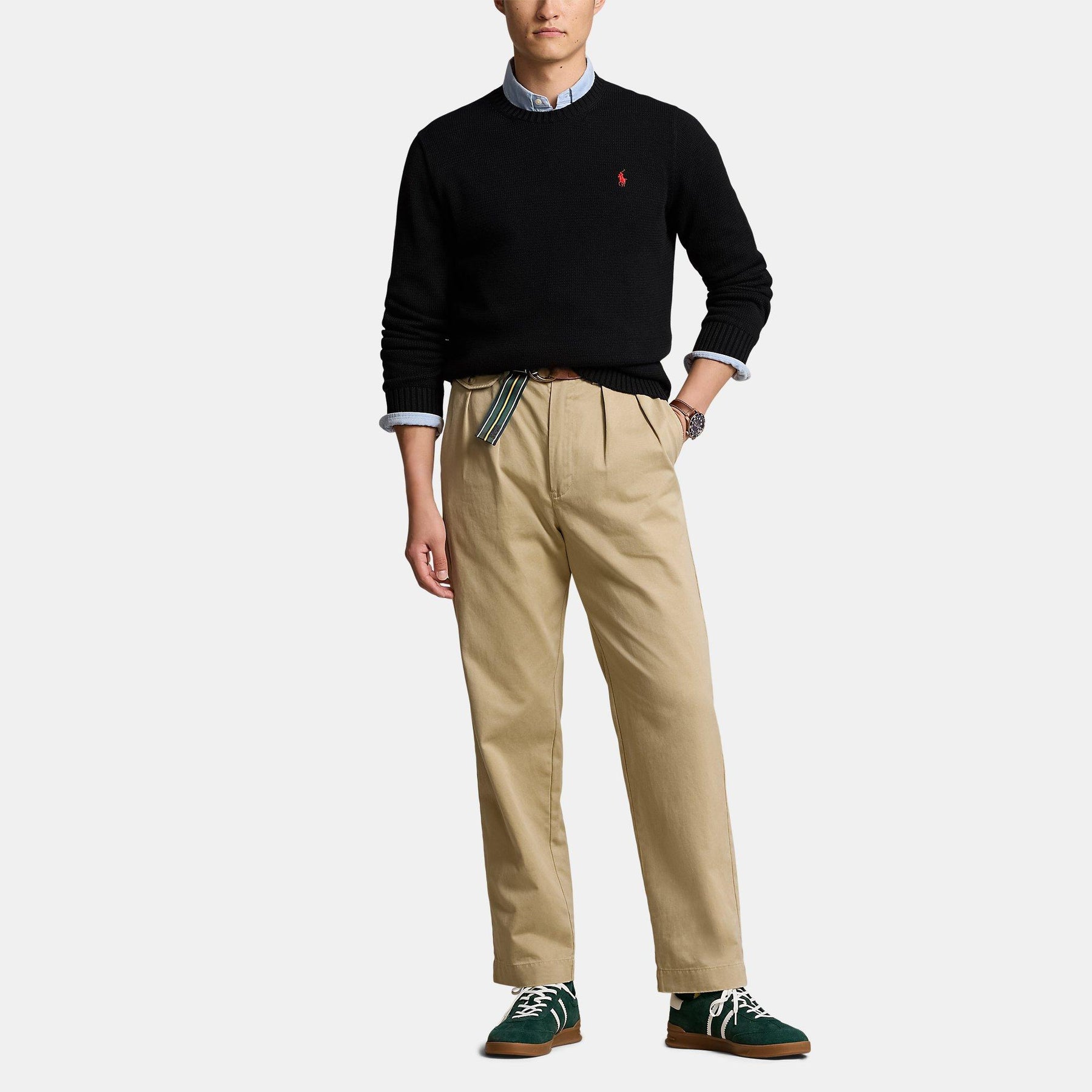 Crew Neck Knit Sweater