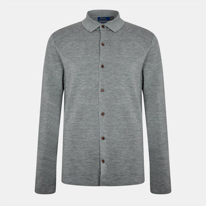 Merino Button Down Knit Jumper