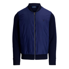 Hybrid Wool Full Zip Jumper