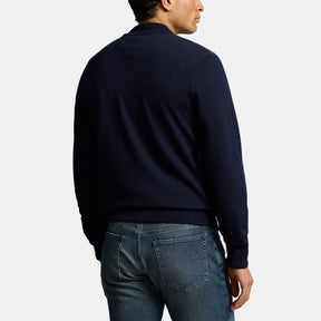 Hybrid Wool Full Zip Jumper