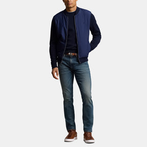Hybrid Wool Full Zip Jumper