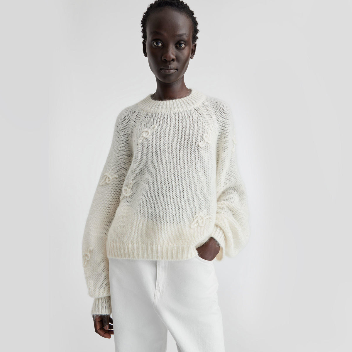Greys Embroidered Sweater