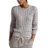 Cable-Knit Cotton Crewneck Jumper