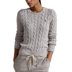 Cable-Knit Cotton Crewneck Jumper