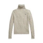 Cable Knit Turtleneck Jumper