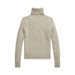 Cable Knit Turtleneck Jumper