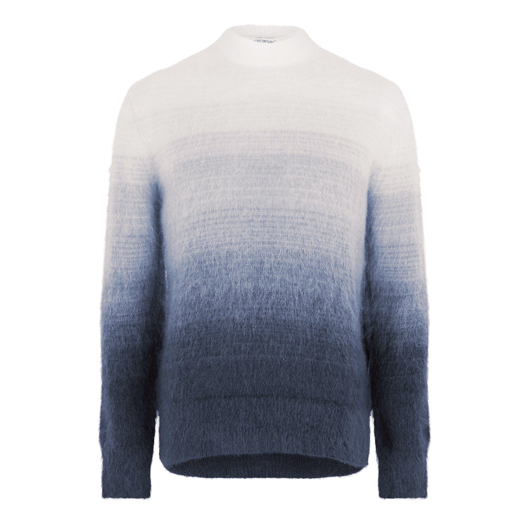 Men's  Mohair Knit Sweatshirt, Signature Arrows Motif