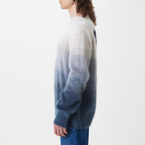 Men's  Mohair Knit Sweatshirt, Signature Arrows Motif