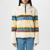 Les Anneaux Fur Pullover Jacket