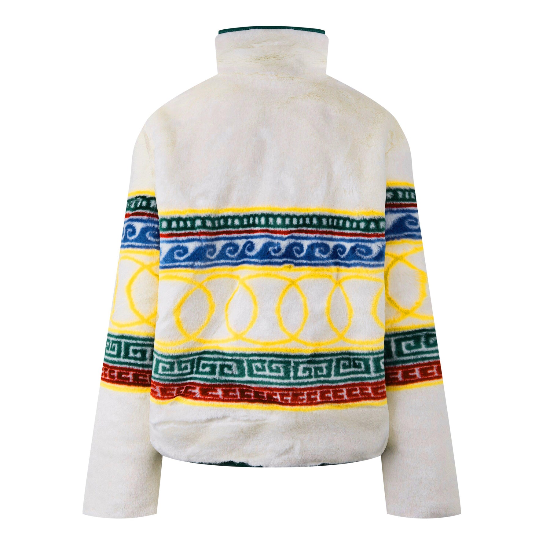 Les Anneaux Fur Pullover Jacket