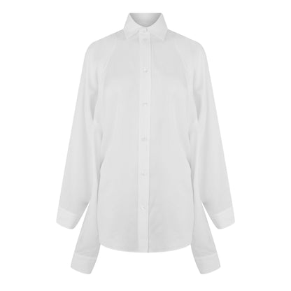 Long-Sleeve Plain Shirt