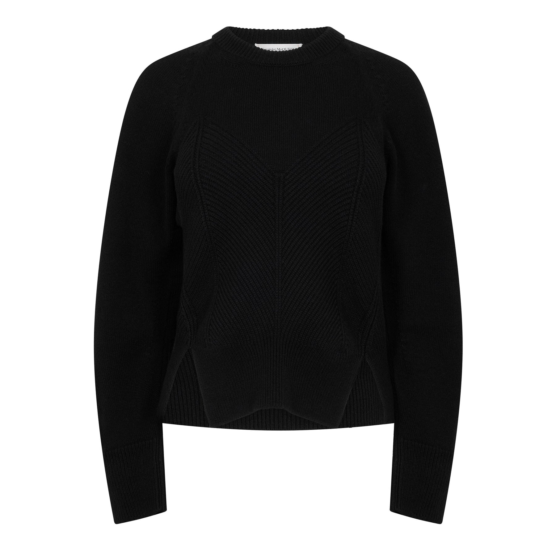 Cashmere-Blend Knit Sweater