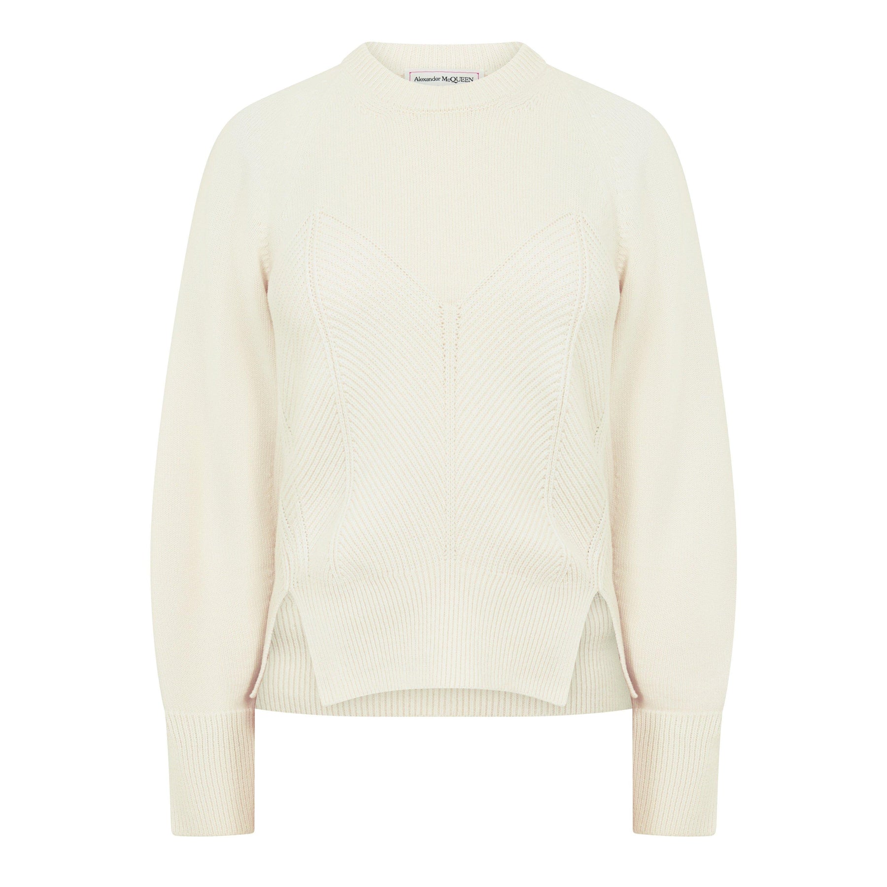 Cashmere-Blend Knit Sweater