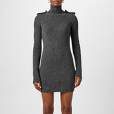 Ribbed Mini Dress