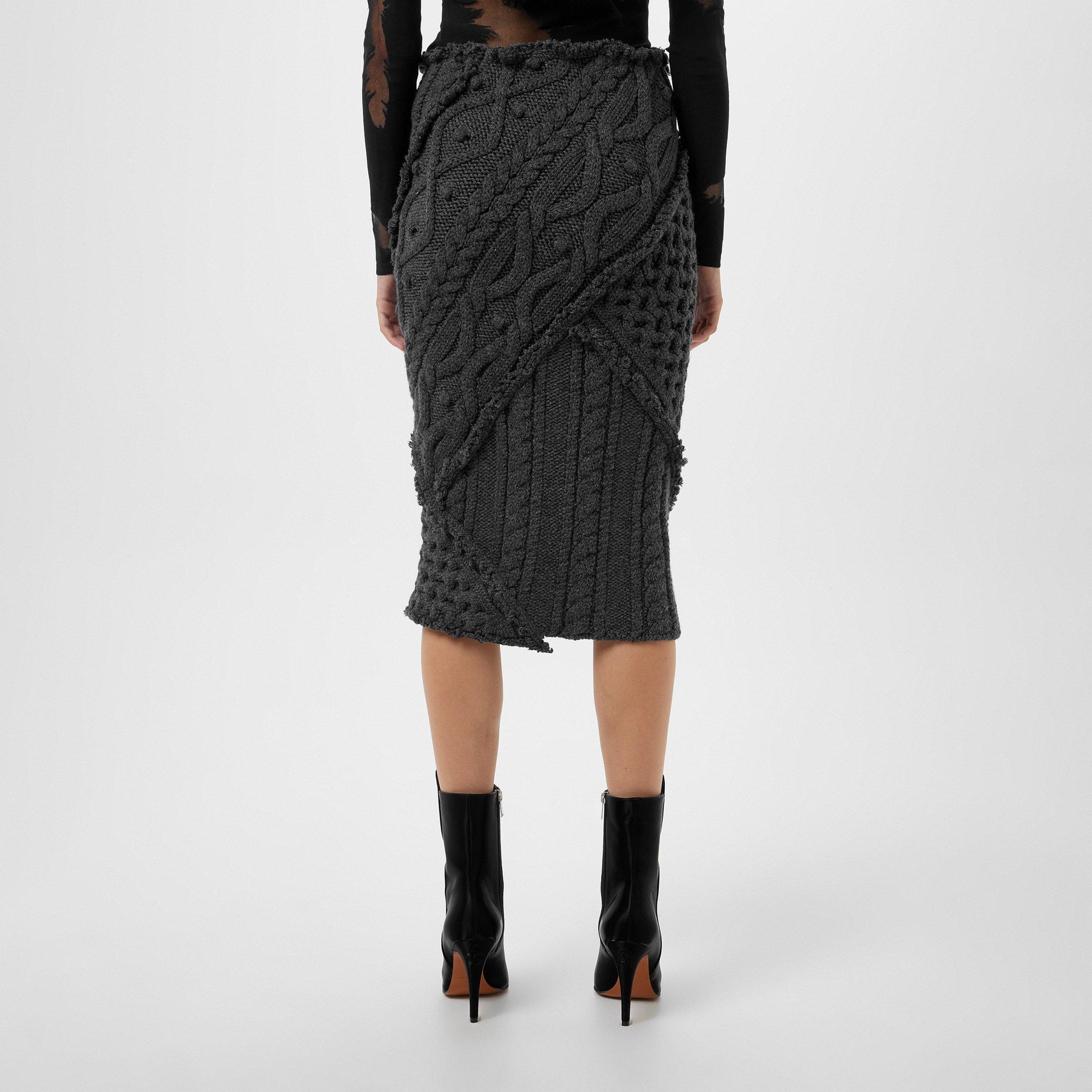 Knit Midi Skirt