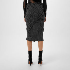 Knit Midi Skirt