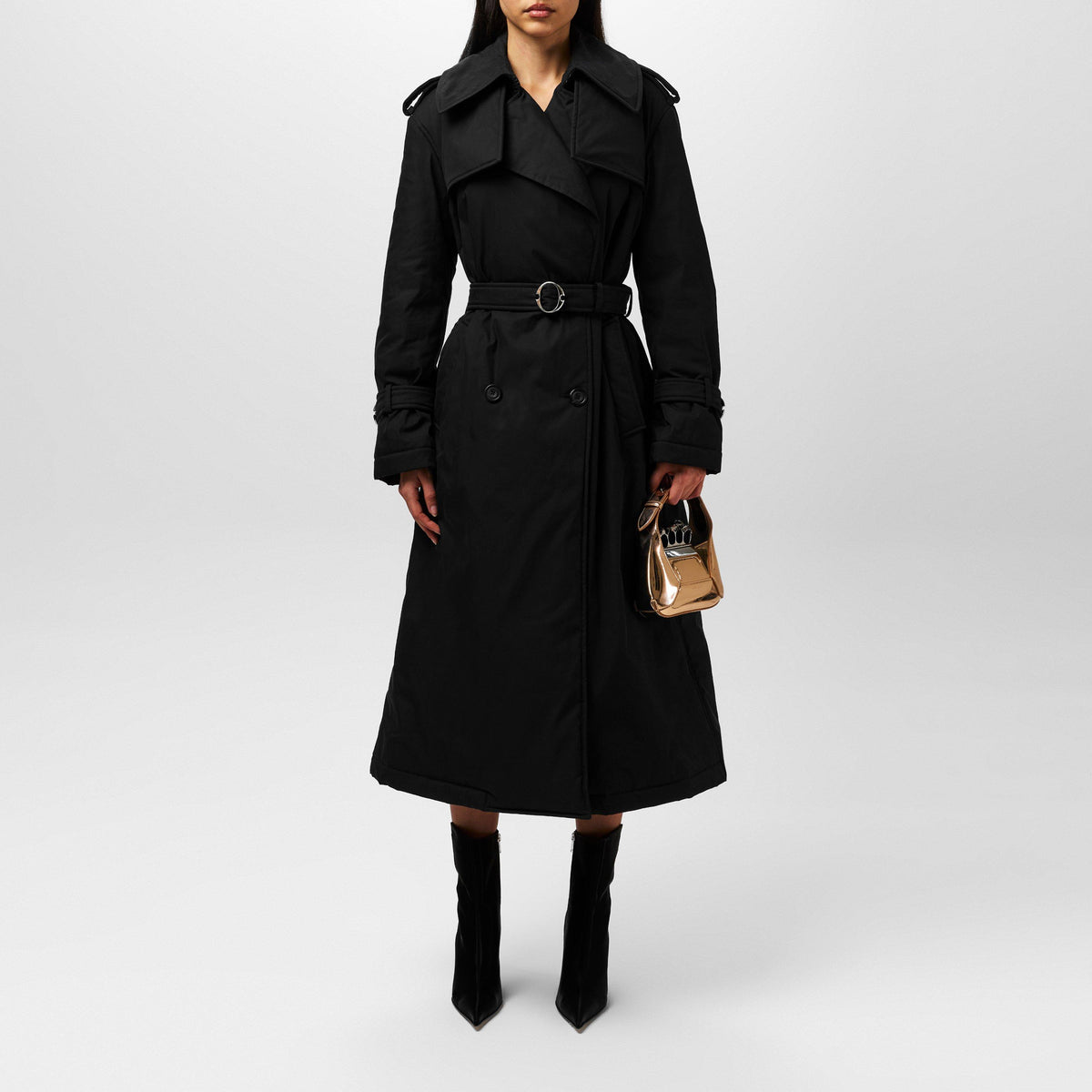 Double-Breasted Trench Coat