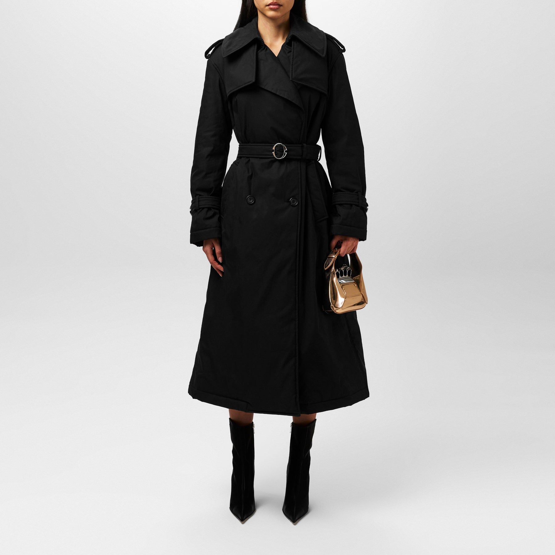 Double-Breasted Trench Coat