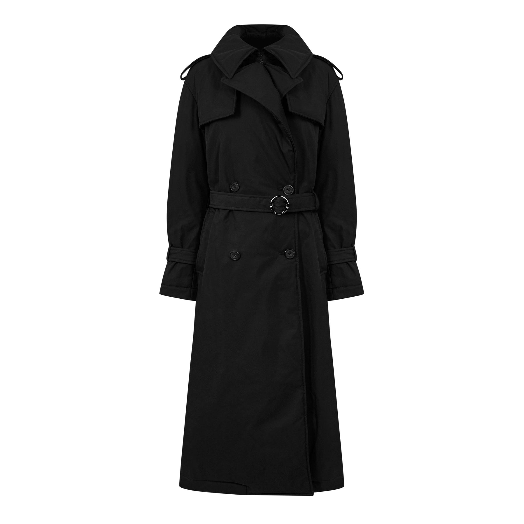 Double-Breasted Trench Coat