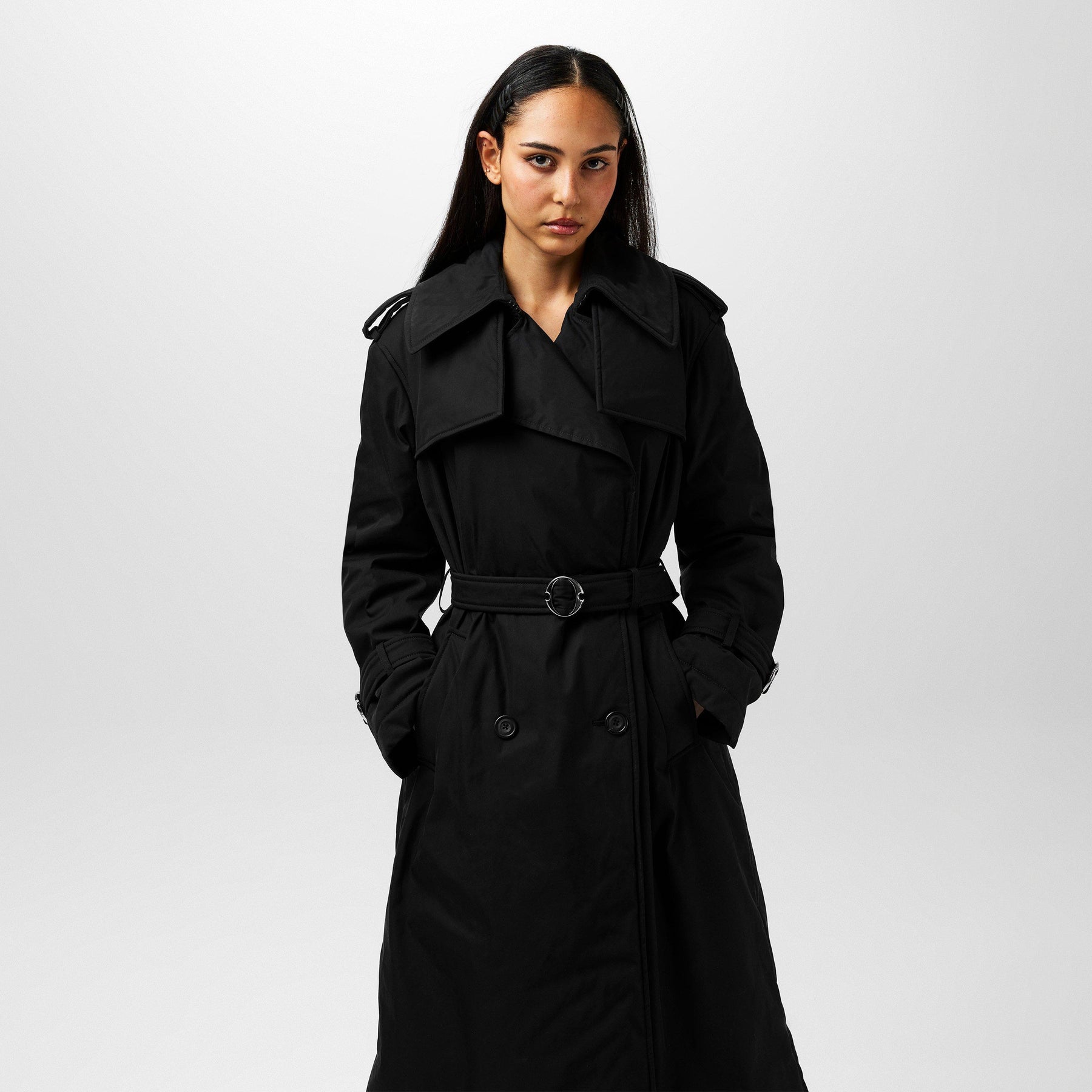 Double-Breasted Trench Coat