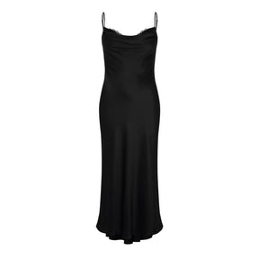 Silk Midi Dress
