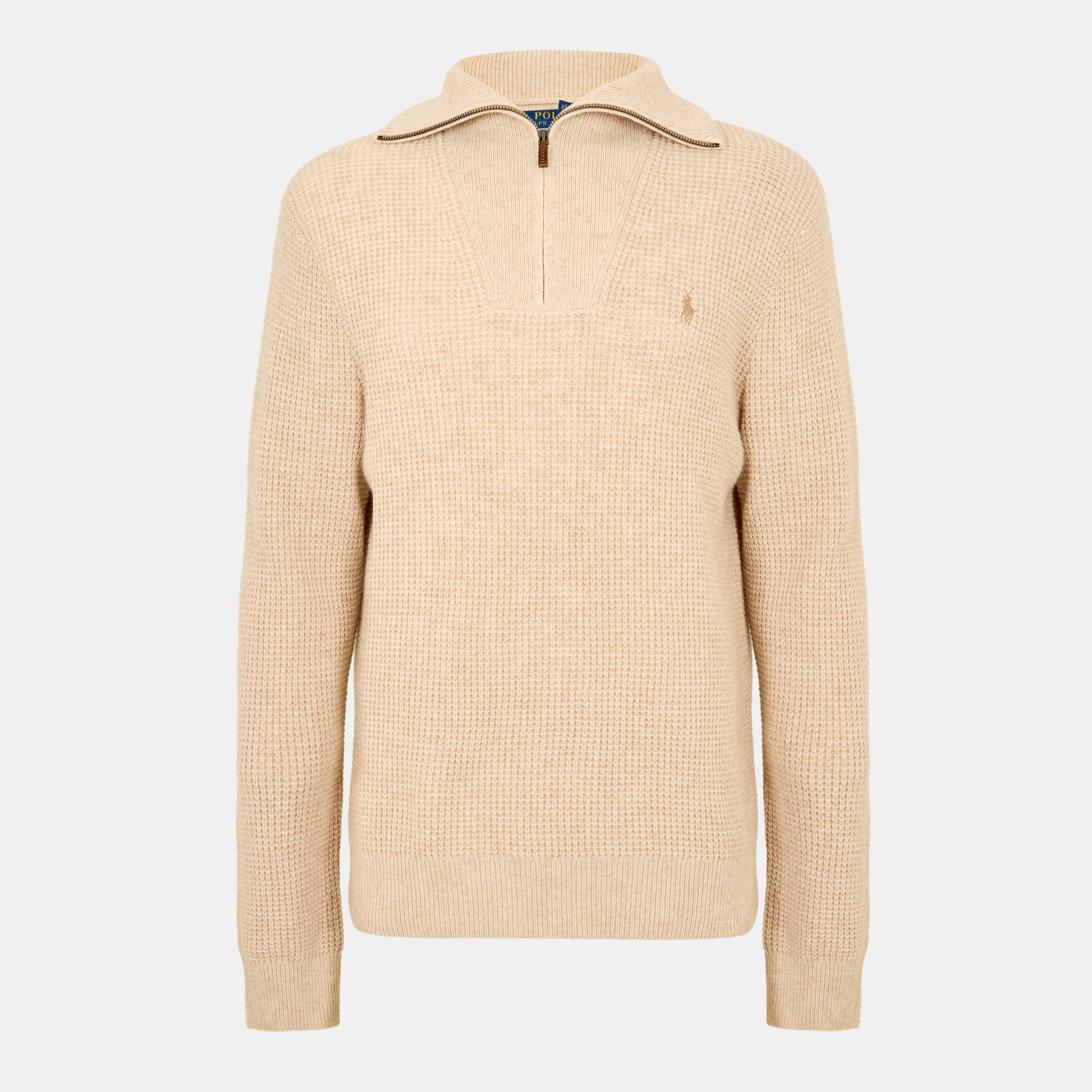 Polo Waffle quarter Zip Sn54