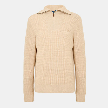 Polo Waffle quarter Zip Sn54