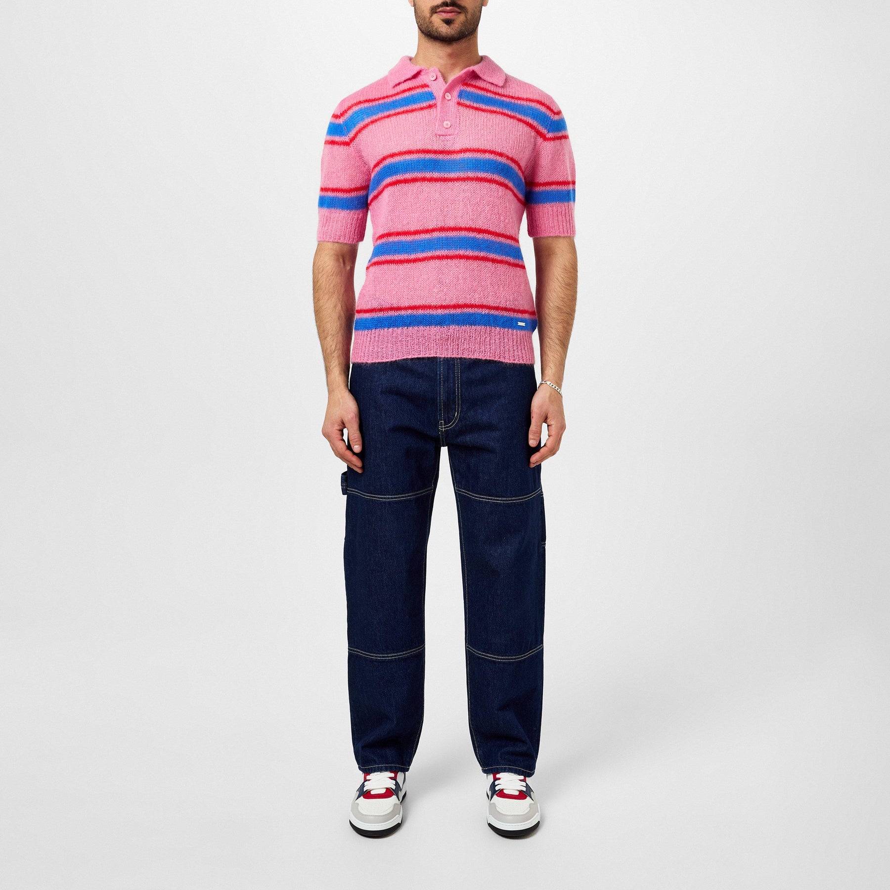 Knit Polo Shirt