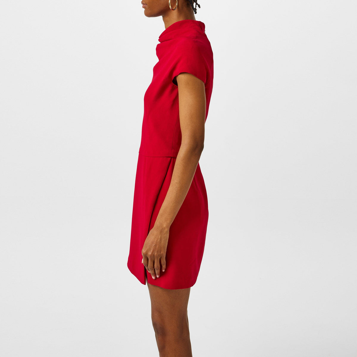 Slit Mini Dress