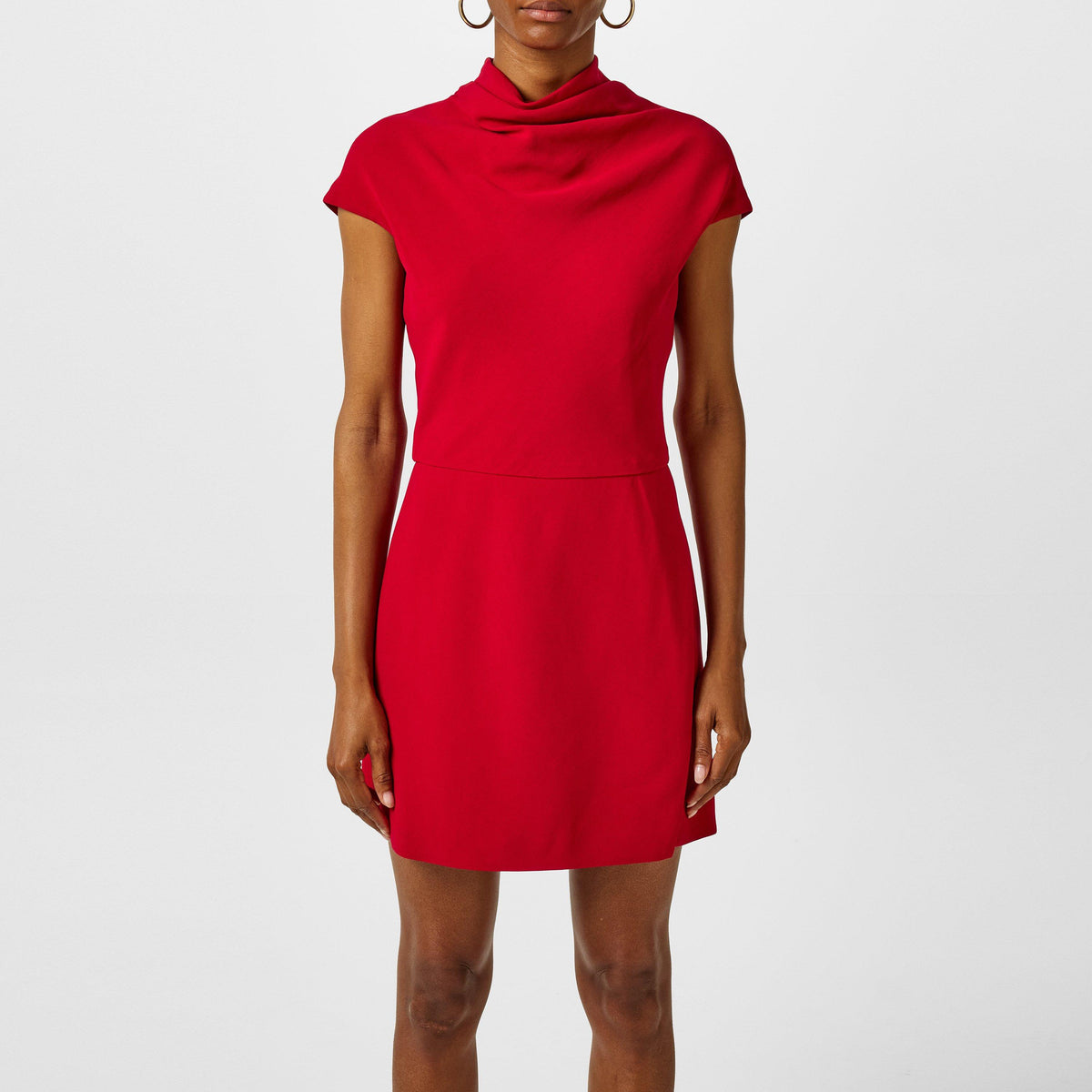 Slit Mini Dress
