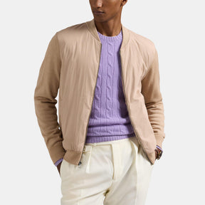 Hybrid Wool Bomber Jacket