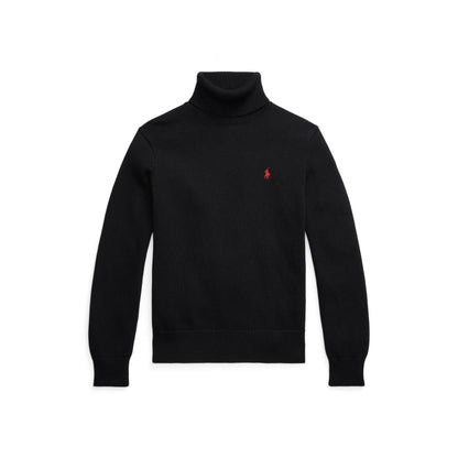 Shaker Knit Turtle Neck Jumper