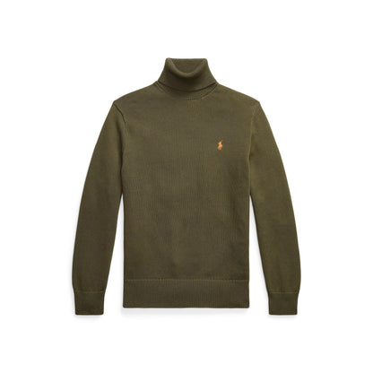 Shaker Knit Turtle Neck Jumper