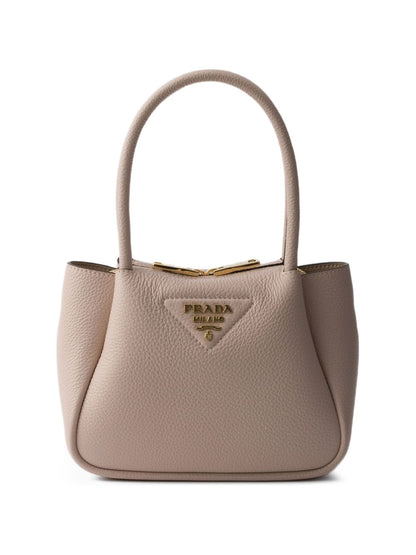 Prada mini leather tote bag