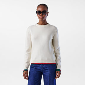 Wool & Cashmere Jumper With Web