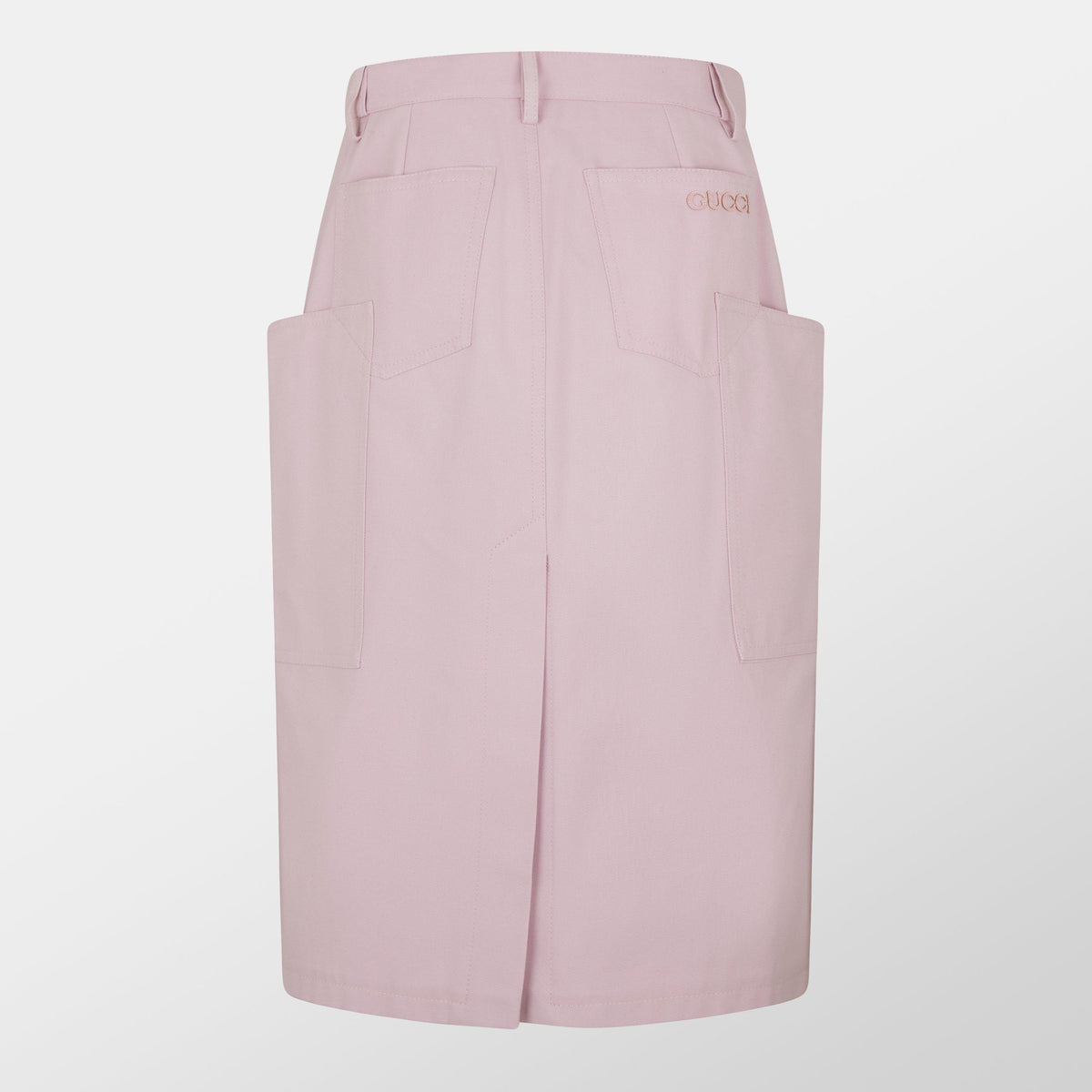 Canvas Midi Skirt