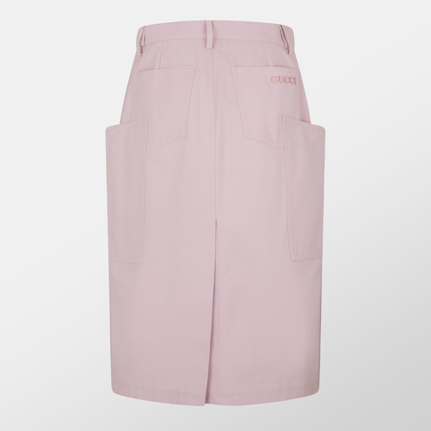 Canvas Midi Skirt