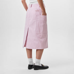 Canvas Midi Skirt