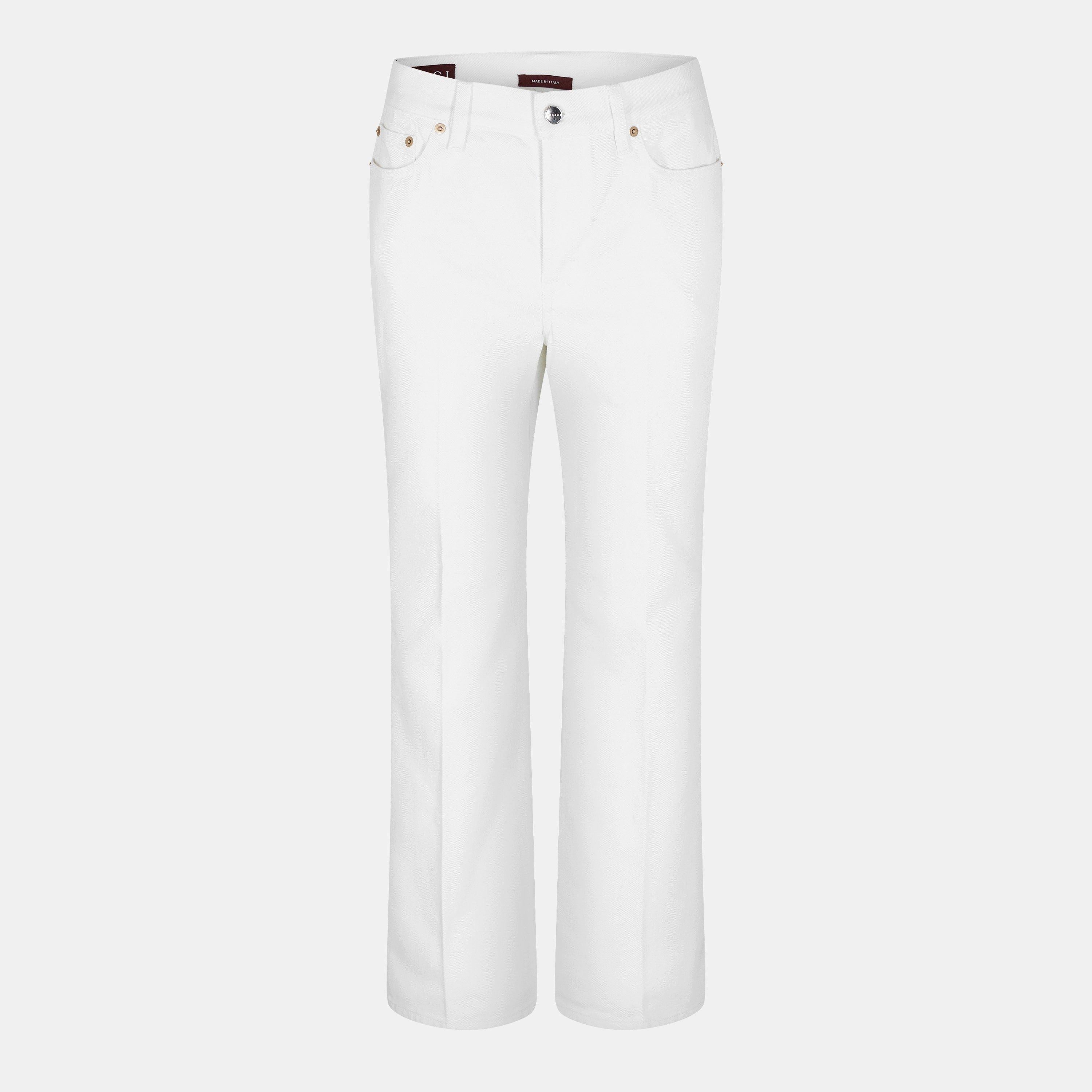 Cropped Flare Jeans