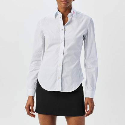 Women's Long-Sleeve Plain Shirt