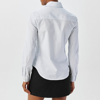 Long-Sleeve Plain Shirt