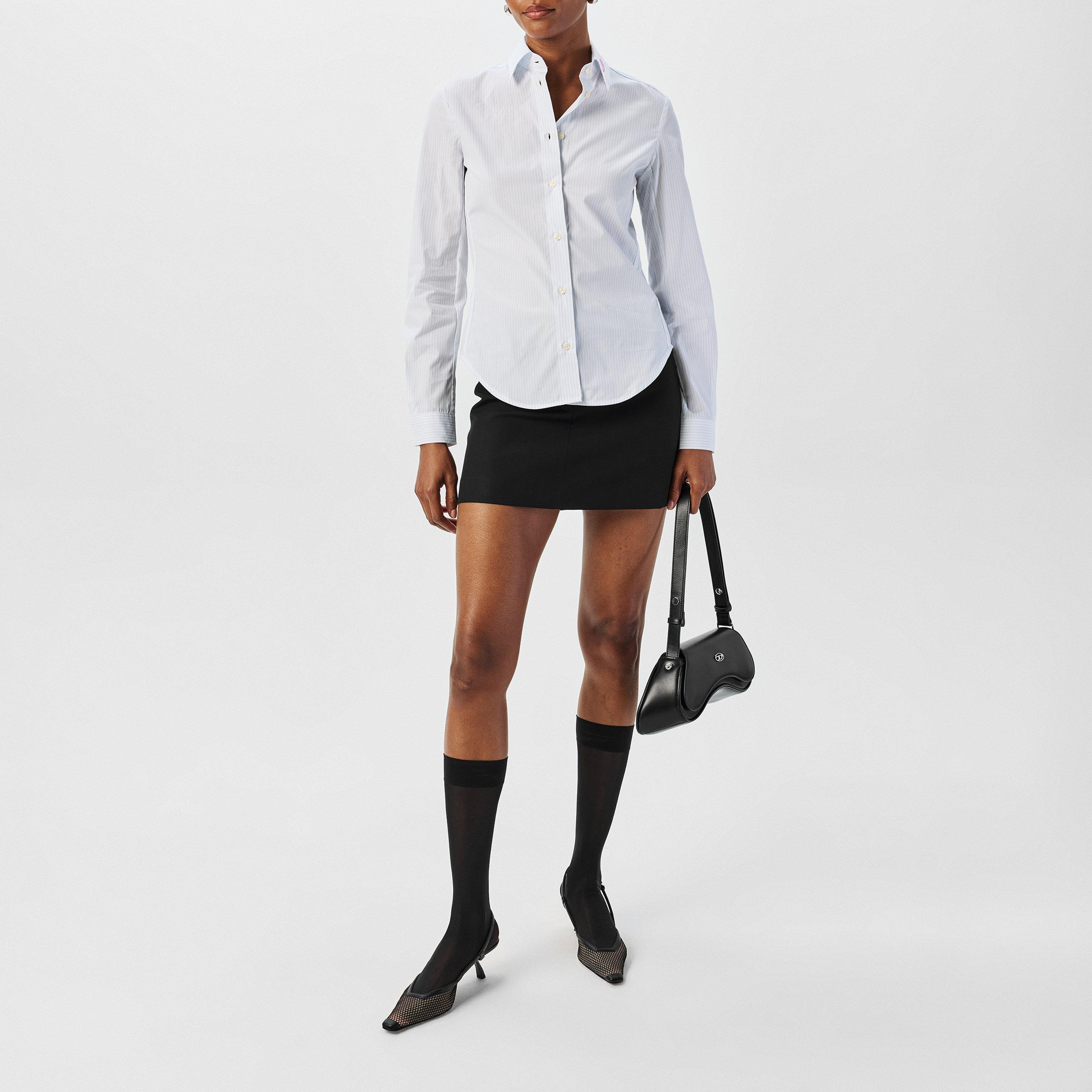 Women's Long-Sleeve Plain Shirt